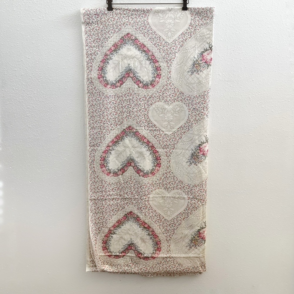 NWOT Vintage JOAN KESSLER for Koncord Floral Fabric (5 yards approx.)